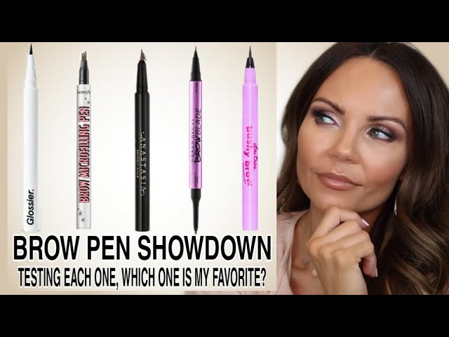 NEW MICROBLADING EYEBROW TATTOO PEN - TINA TRIES IT - YouTube | Augenbrauen-Make-Up