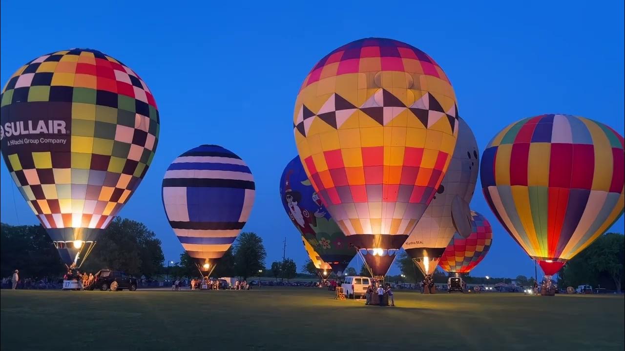 Frankenmuth hot air balloon festival 2023 YouTube