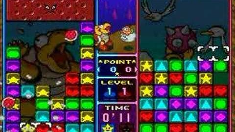 Tetris Attack Battle v Computer LV 7 -11-