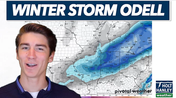 Winter Storm Odell Forecast - Massive snow accumulations for Midwest/Northeast