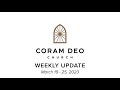 Weekly Update: March 19 - 25, 2023