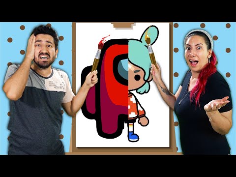 DESENHANDO TOCA LIFE, AMONG US E DISNEY AO MESMO TEMPO | Gabriel e Shirley 2.0 DESENHANDO TOCA LIFE, AMONG US E DISNEY AO MESMO TEMPO | Gabriel e Shirley 2.0