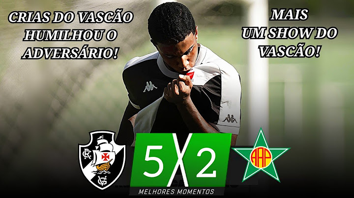 Vasco 5 x 2 Portuguesa-RJ | Gols e Melhores Momentos | Taça Guanabara Sub15 2025