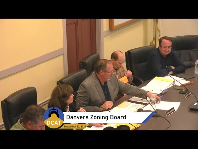 Zoning Board of Appeals - 9/22/25