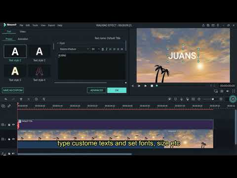 TEXT BEHIND OBJECT | FILMORA 9 TUTORIAL ( FILMORA OVERLAY)