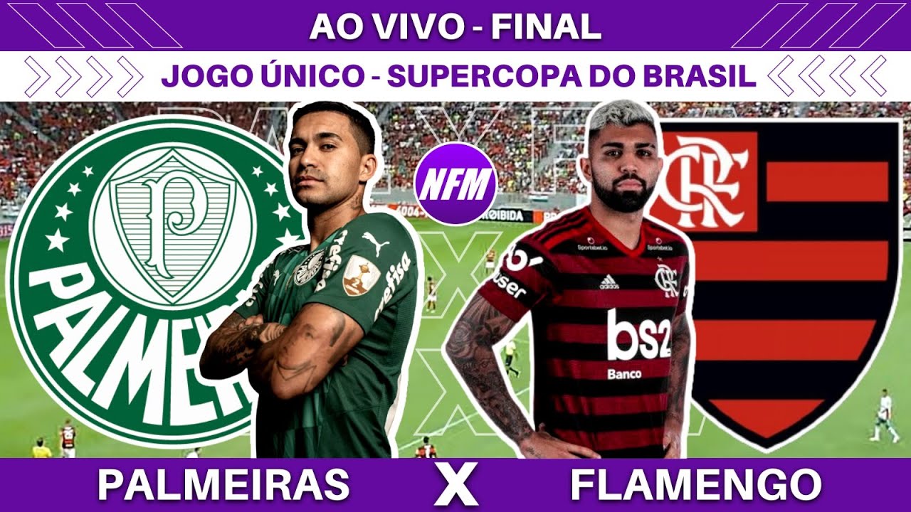 FUTEBOL: Flamengo e Palmeiras jogarão a Supercopa em jogo único no dia 29  de Janeiro - Ultima Hora Online