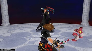 Kingdom Hearts II FM - Data Lexaeus with Deadly Restrictions No Damage Level 1 Critical Mode