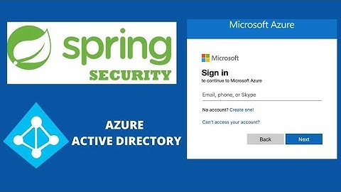 Spring security with azure active directory