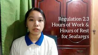 MGT 311 - Hours of Work and Hours of Rest