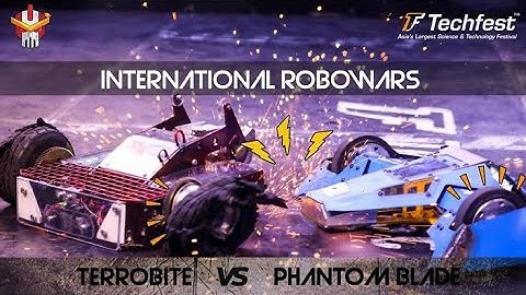 Robo wars in techkriti at IIT kanpur