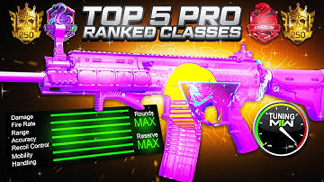 NEW TOP 5 *UPDATED* Pro Meta Best Ranked Play Classes MW2 HAUNTING 🎃 CDL Best Class Setups Loadouts