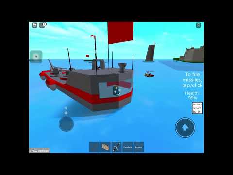 Roblox red vs blue plane wars mothership destroyer experience (trash boat)