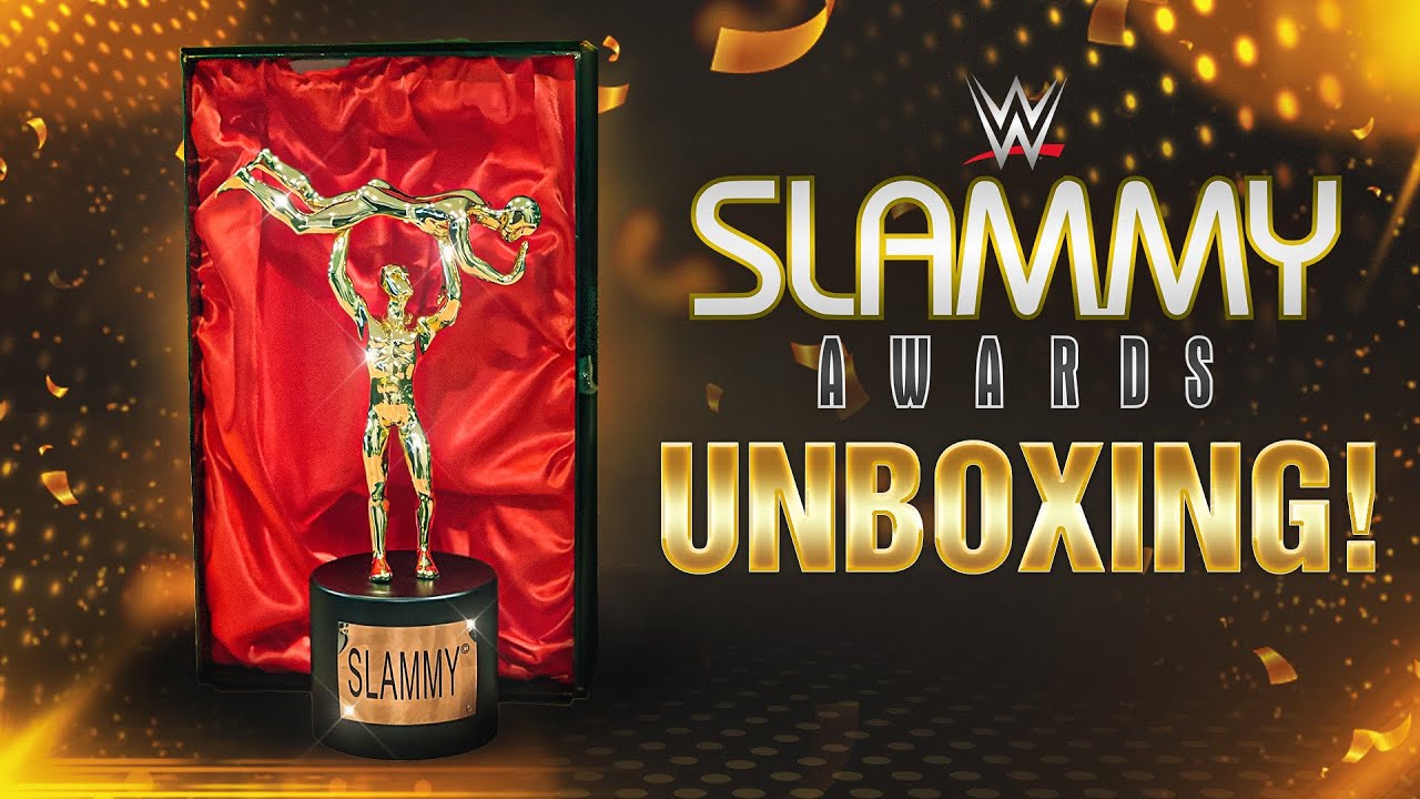 WWE Replica Slammy Award Unboxing & Review!
