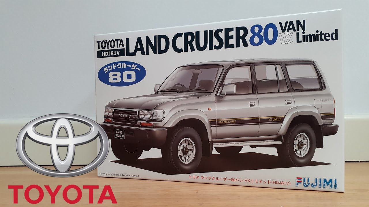 Fujimi 1:24 Toyota Land Cruiser VX80 (Vediamo il Nuovo Arrivato