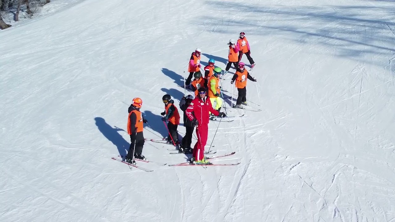 Corso di sci 2022 - Drone I