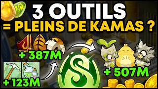 J'ai CRÉE 3 OUTILS pour FAIRE des KAMAS sur DOFUS (Craft, Familiers, Métiers)