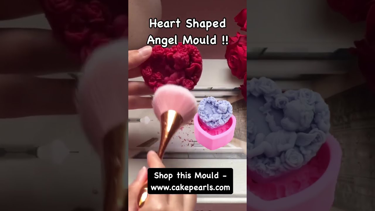 👼 Heart-Shaped Angel Mould | Add Grace to Your DIY Creations | 