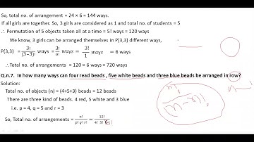 Class 12 (Permutation Ex 1.2)