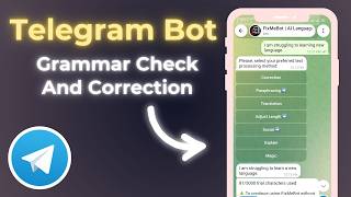 Grammar Check Telegram Bot