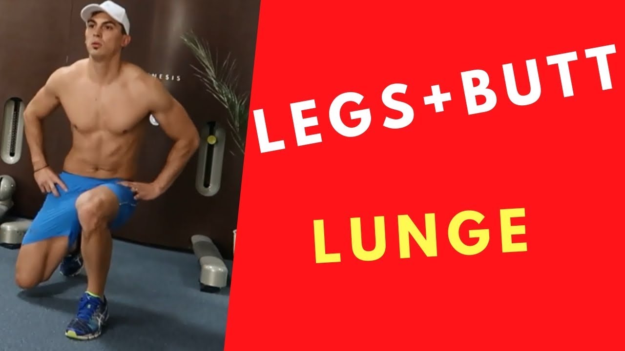 Lunge for muscular legs | Male | Fitcraft