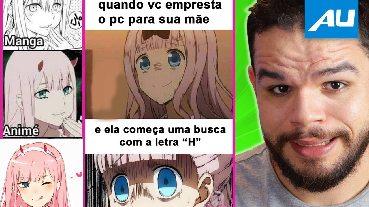 MEMES de 𝘏𝘌𝘕𝘛𝘈𝘐S (É muito leitinho) - Anime United