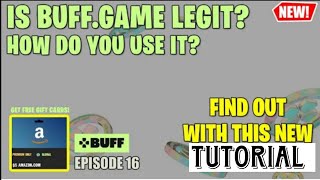 BUFF.game App - Is it legit? (YES!) Tutorial & how to -Play games to earn free stuff- BUFF Episode