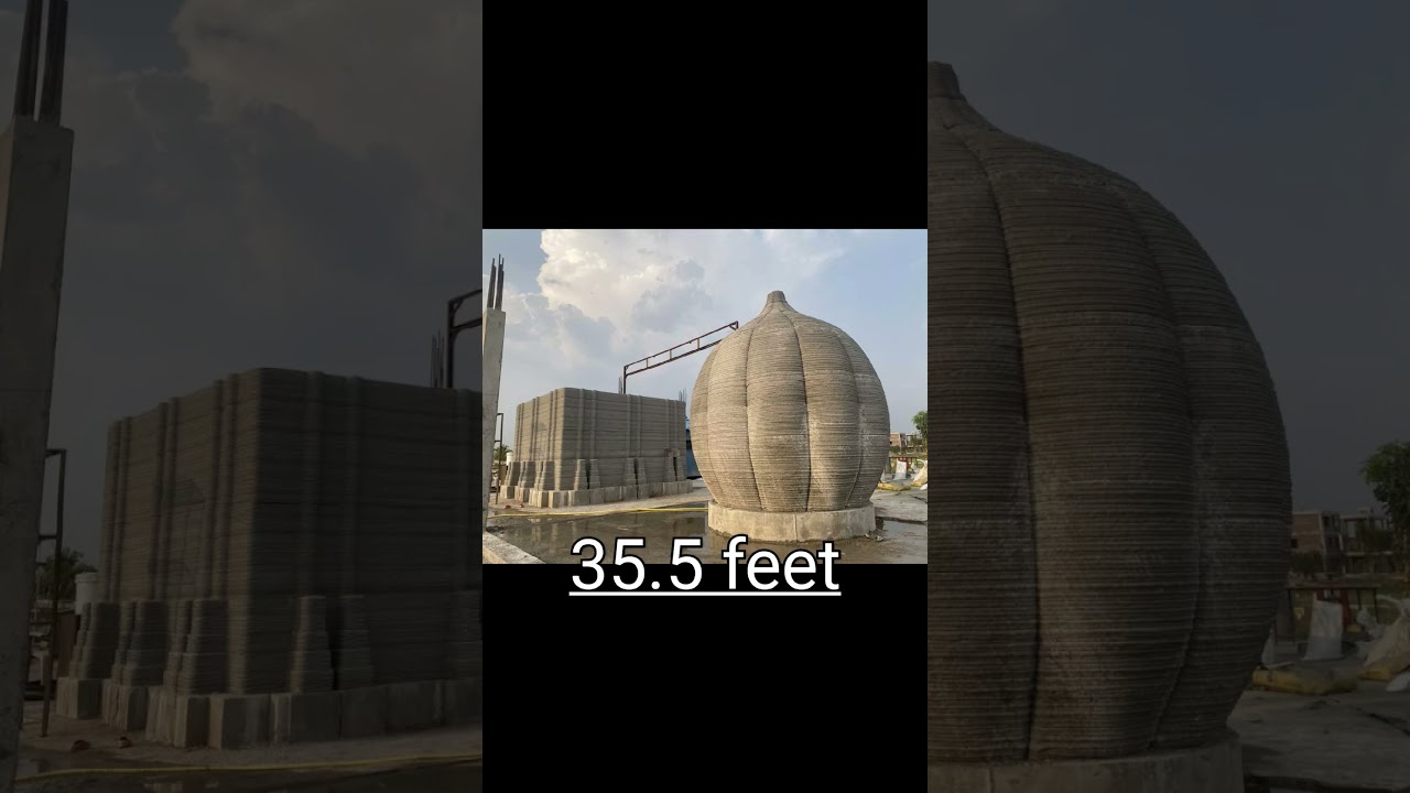 1st 3D- printed temple 