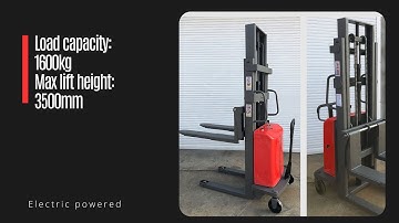 Semi electric stacker Load capacity:1600kg lift:3.5m (CUBLIFT  ES-DS series  2025)