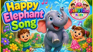 Happy Elephant Song 🐘 | Stomp Stomp Dance | Fun Kids Nursery Rhyme #usakids 