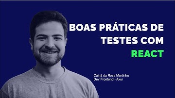 Boas práticas de testes com ReactJS