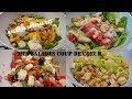 * RECETTES SPECIALES ETE * 4 RECETTES DE SALADES MAXI GOURMANDES !!!