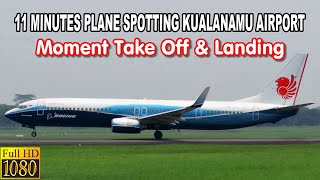 BANDARA BERKABUT!! Nonton Pesawat Lion Air dari Dekat | Plane Spotting di Bandara Kualanamu Medan