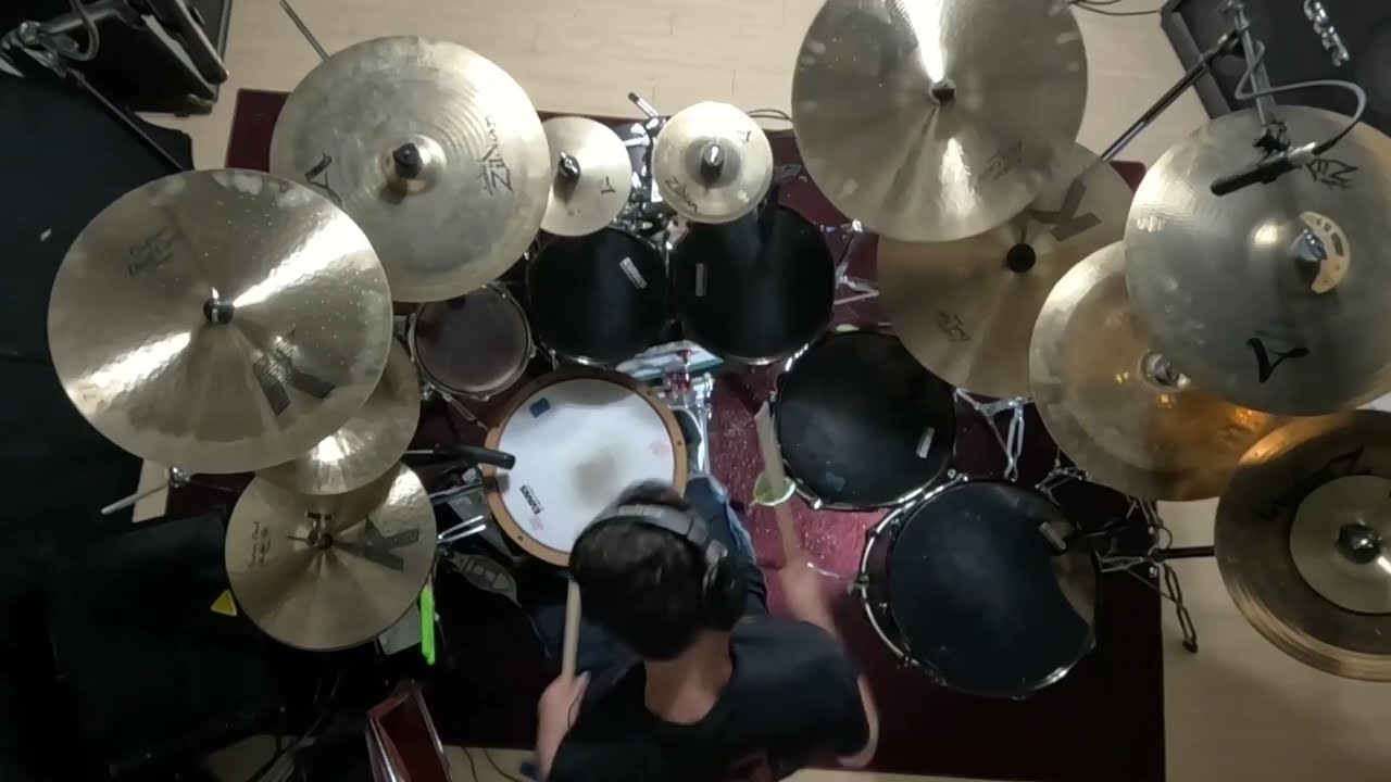 Evergrey - One Heart (Drum cam)