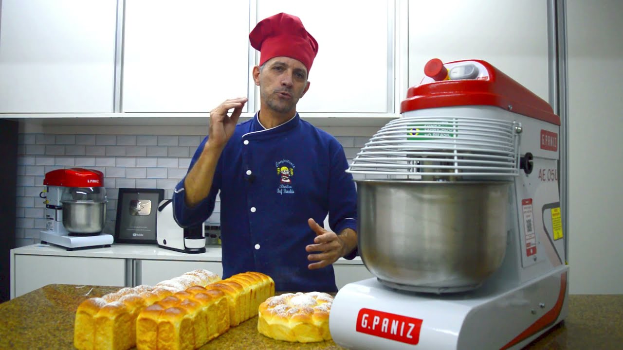 Receita Pão Caseiro _ Amassadeira Espiral _ AE05