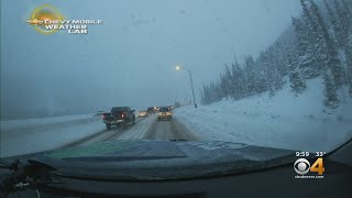 Heavy Mountain Snow Leads To Many Closures, Traffic Holds