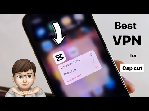 Capcut app no internet connection problem solved || Best VPN for capcut in iPhone