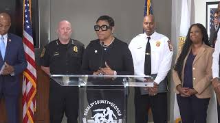 Press Conference Dekalb S Address Multiple Arson Incidents