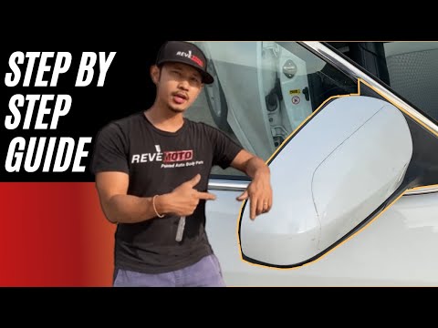 How to replace a 2012-2014 Toyota Camry side view mirror |Step by Step