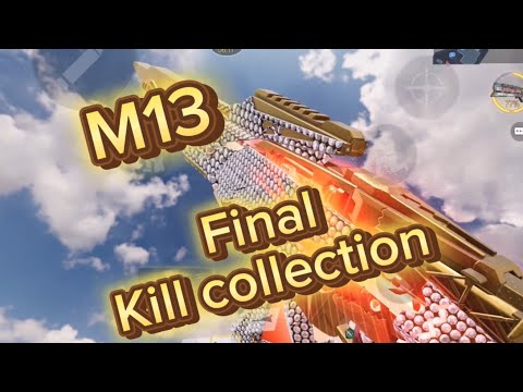 【CODモバイル】M13今までありがとう。M13、10万キル達成！最後のキル集！！
