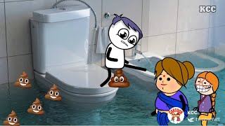 தண்ணியோட தண்ணியா போனா யாருக்கு தெரிய போகுது💩🤮,kanyakumari cartoon creator | KCC|poomari |bomma Padam screenshot 3