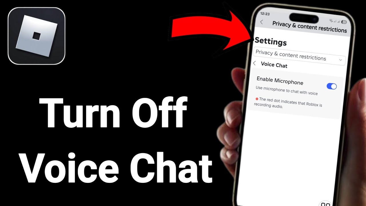 How To Turn Off Voice Chat On Roblox YouTube 