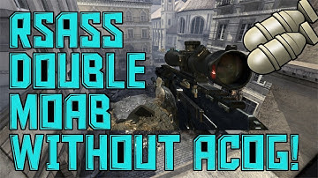MW3 PC 2016 #26: RSASS DOUBLE MOAB WITHOUT ACOG! "Nice Hacks Mate"