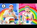 24 UUR ALLES IN REGENBOOG KLEUREN DOEN - CHALLENGE!! [Rainbow Color Challenge] ♥DeZoeteZusjes♥