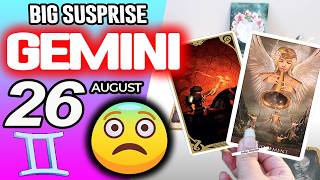 Gemini ♊😨BIG SUSPRISE😨 horoscope for today AUGUST 26 2026 ♊ #gemini tarot AUGUST