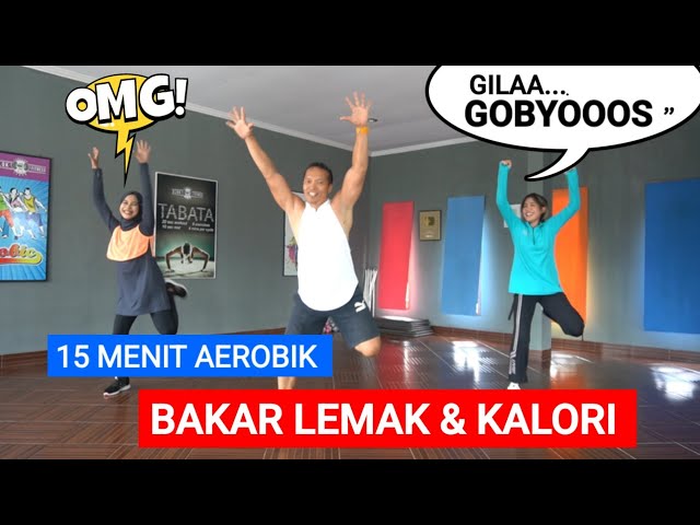 Senam Aerobik hanya 15 menit bikin GOBYOSS, Lemak dan kalori meleleh class=