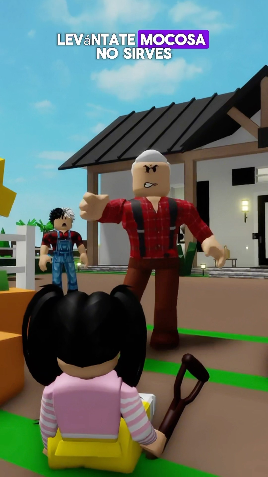 TENGO QUE SACAR A MI HERMANA DE ESTO ? #roblox #brookhaven #shorts #historiasderoblox #roleplay