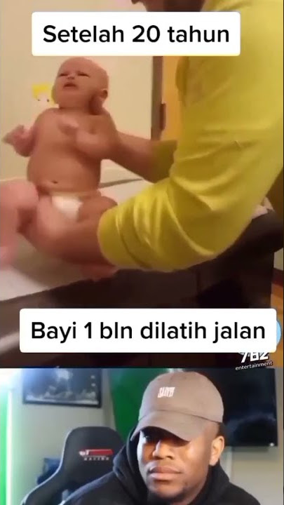 bayi 1 bulan dilatih jalan😱😱/meme viral youtubeshorts #shorts