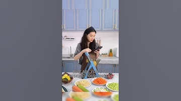 ONCE FOR ALL 5 in 1 Mandoline Slicer | Safe Vegetable Chopper & Adjustable Potato Cutter for Quick