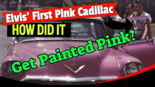 Lowell Patterson Sam Bauman Elvis' First Cadillac Who Mixed the Paint, Where and Who Painted it?