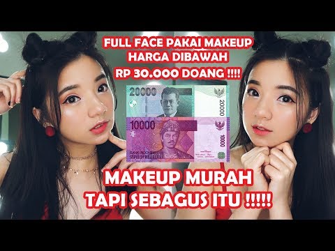 FULL FACE PAKAI BRAND LOCAL ( IMPLORA ONE BRAND MAKEUP TUTORIAL ) | Nisrina Amalia. 